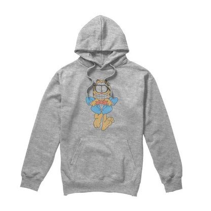 Front - Garfield Mens Dapper Cat Hoodie