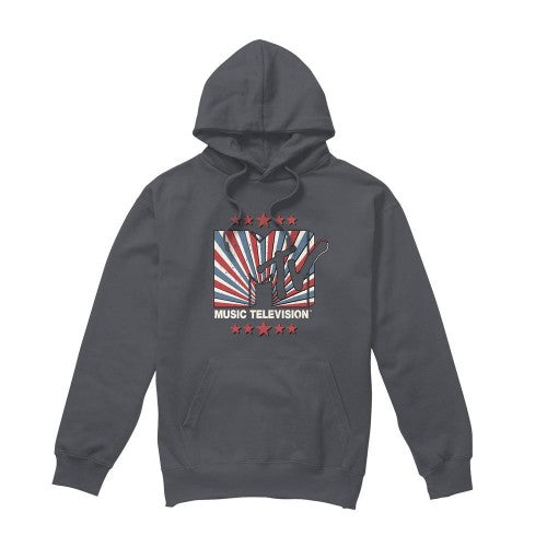 Front - MTV Mens Americana Hoodie