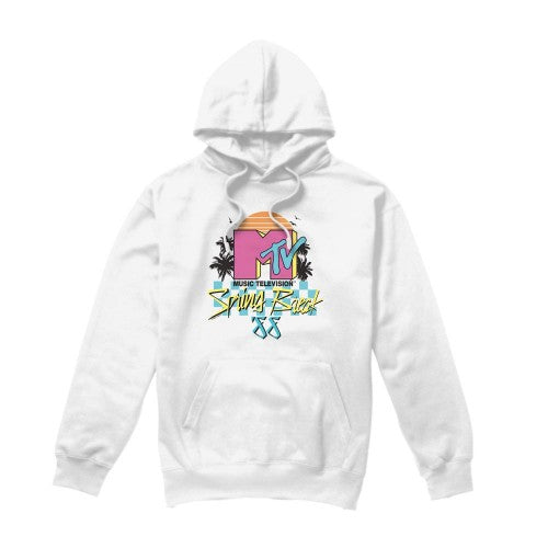 Front - MTV Mens Spring Break Checkerboard Hoodie