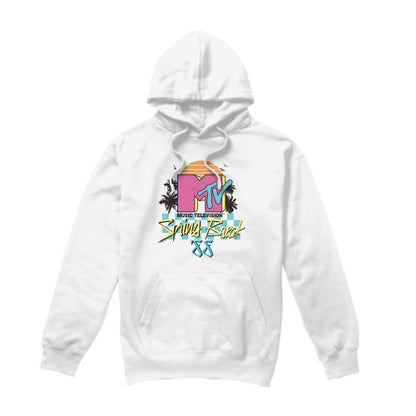 Front - MTV Mens Spring Break Checkerboard Hoodie