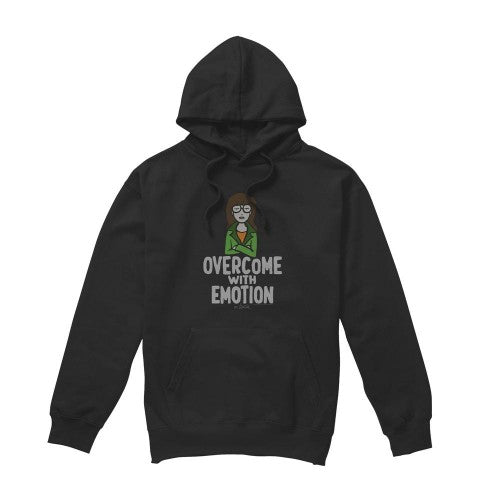 Front - Daria Mens Daria Quote Hoodie