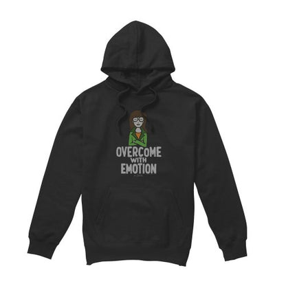 Front - Daria Mens Daria Quote Hoodie