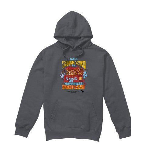 Front - SpongeBob SquarePants Mens Money Mr Krabs Hoodie