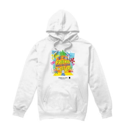 Front - SpongeBob SquarePants Mens Friends Pineapple Hoodie