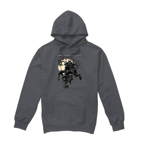 Front - Teenage Mutant Ninja Turtles Mens Casey Jones Leaping Hoodie