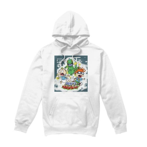 Front - Rugrats Mens Rept-Ahhhhh! Tommy & Chucky Hoodie