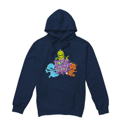 Front - Rugrats Mens Babies Run For The Hills Hoodie