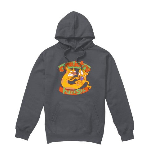 Front - CatDog Mens Conflicting Interests Hoodie