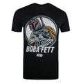 Front - Star Wars Mens Boba Fett Retro T-Shirt