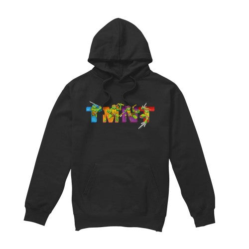 Front - Teenage Mutant Ninja Turtles Mens Arcade Main Screen Hoodie