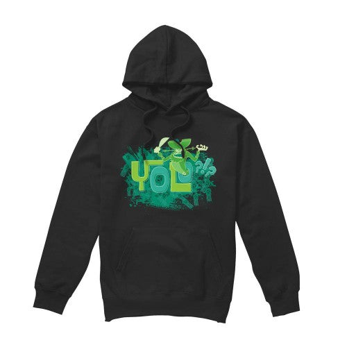 Front - SpongeBob SquarePants Mens Yolo?!? Hoodie