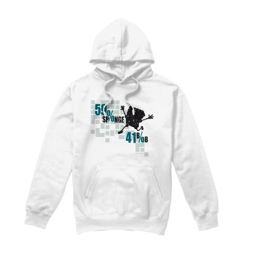 Front - SpongeBob SquarePants Mens 59% Sponge 41% Bob Hoodie