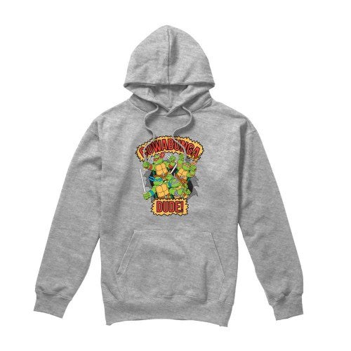 Front - Teenage Mutant Ninja Turtles Mens Cowabunga Dude Hoodie