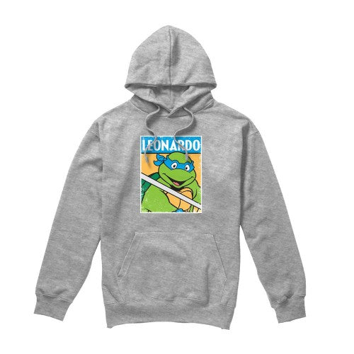 Front - Teenage Mutant Ninja Turtles Mens Leonardo Hoodie