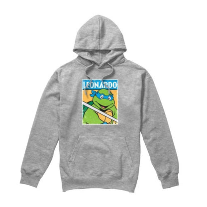 Front - Teenage Mutant Ninja Turtles Mens Leonardo Hoodie