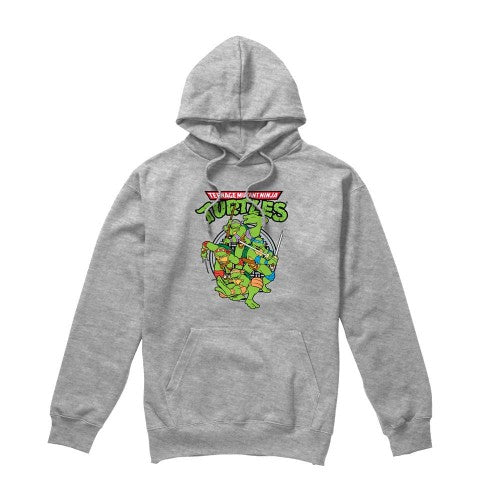 Front - Teenage Mutant Ninja Turtles Mens Group Hoodie