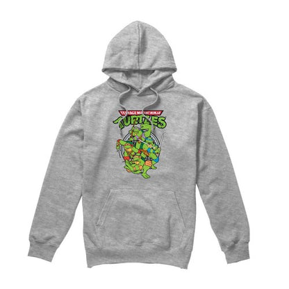 Front - Teenage Mutant Ninja Turtles Mens Group Hoodie
