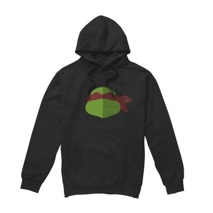 Front - Teenage Mutant Ninja Turtles Mens Raphael Face Hoodie