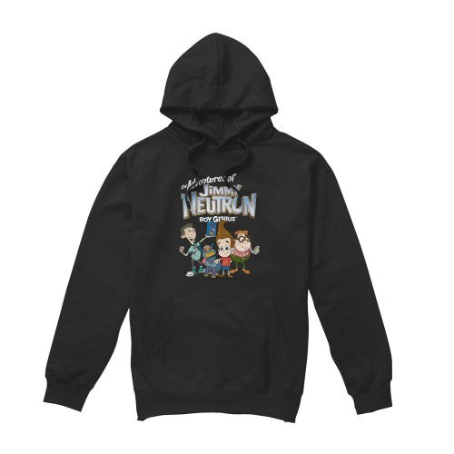Front - Jimmy Neutron Mens Group Hoodie