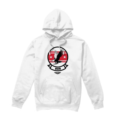 Front - Top Gun Mens Bob Logo Hoodie