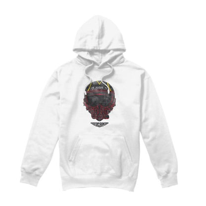 Front - Top Gun Mens Hangman Helmet Hoodie