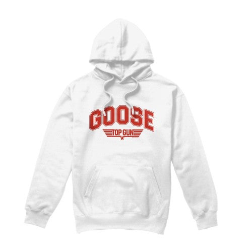 Front - Top Gun Mens Goose Varsity Hoodie