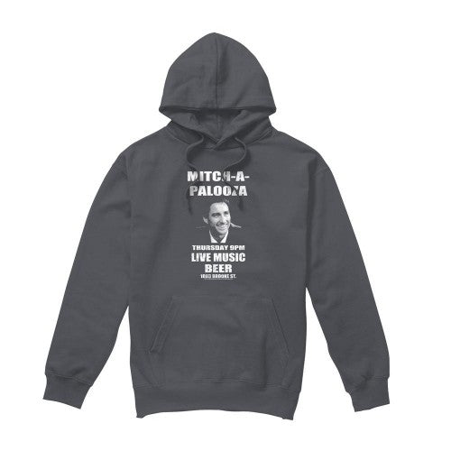 Front - Old School Mens Mitchapalooza Hoodie