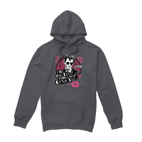 Front - Grease Mens Kenickie Hoodie