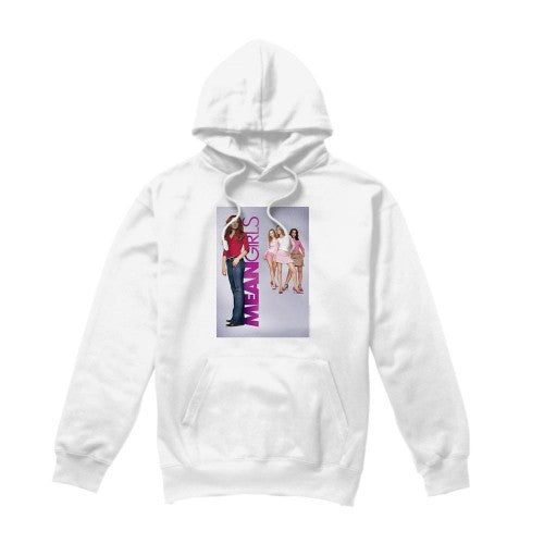 Front - Mean Girls Mens Poster Hoodie