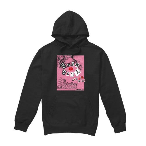 Front - Mean Girls Mens Burn Book Hoodie
