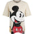 Front - Disney Womens/Ladies Mickey Mouse Slouch T-Shirt