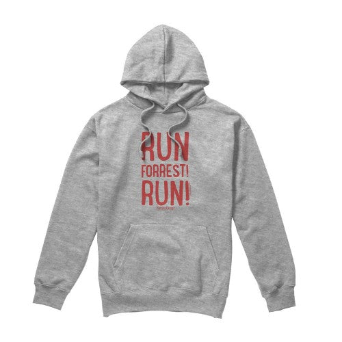 Front - Forrest Gump Mens Run Forrest! Run Hoodie