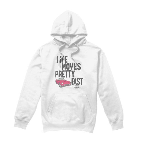 Front - Ferris Bueller´s Day Off Mens Slow Down Hoodie
