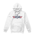 Front - Top Gun Mens Logo Hoodie
