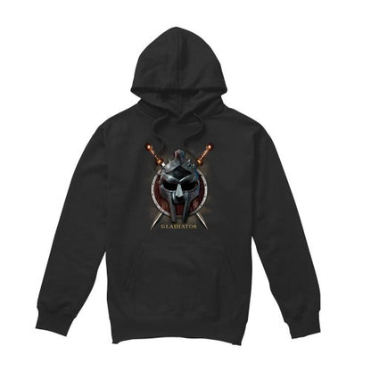 Front - Gladiator Mens Maximus Helmet Hoodie