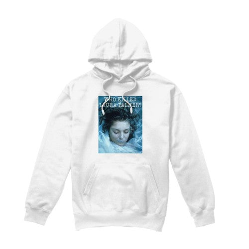 Front - Twin Peaks Mens Who Killed Laura Hoodie