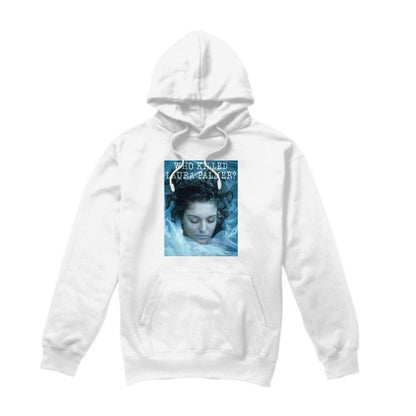 Front - Twin Peaks Mens Who Killed Laura Hoodie