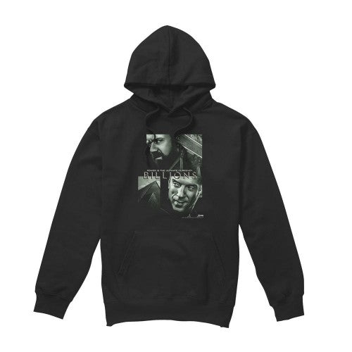 Front - Billions Mens Currency Poster Hoodie