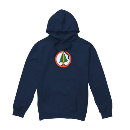 Front - Twin Peaks Mens Bookhouse Boys Hoodie