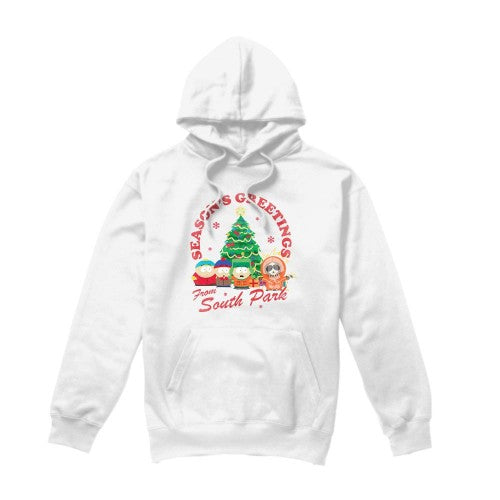 Front - South Park Mens Group Christmas Hoodie