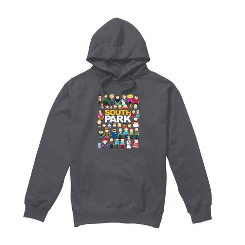 Front - South Park Mens Full Cast Hoodie