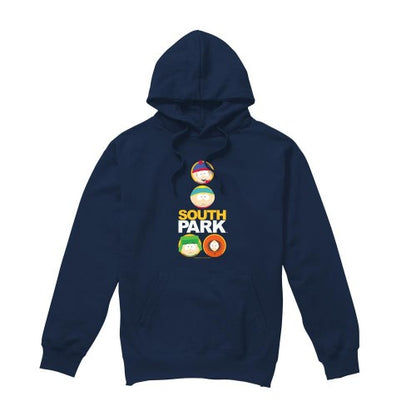 Front - South Park Mens Solid Circles Hoodie