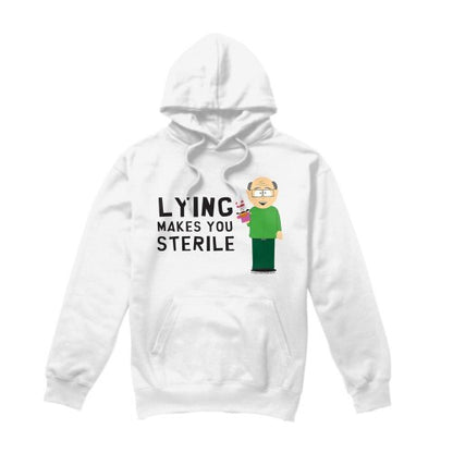 Front - South Park Mens Lying Makes You Sterile Hoodie