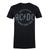 Front - AC/DC Mens Back In Black Emblem T-Shirt