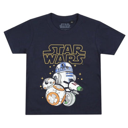 Front - Star Wars Boys Droids T-Shirt