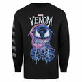 Front - Venom Mens Grin Logo Long-Sleeved T-Shirt