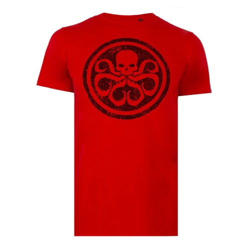 Front - Marvel Mens Hydra Logo T-Shirt