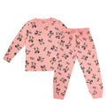 Front - Disney Womens/Ladies Mickey Mouse Scribble Long-Sleeved Long Pyjama Set