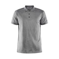 Front - Craft Mens Core Unify Melange Polo Shirt