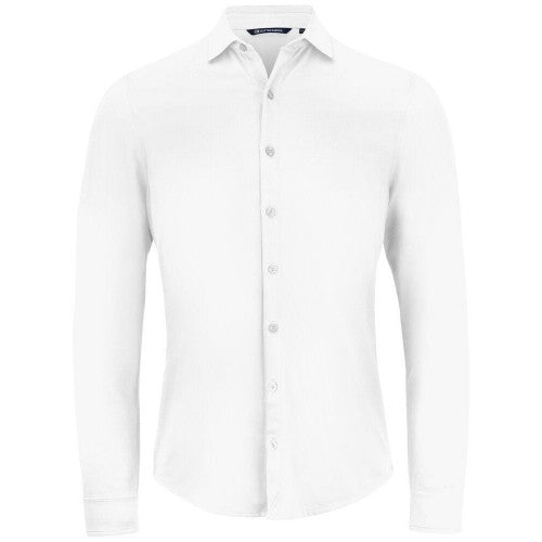 Front - Cutter & Buck Mens Advantage Shirt